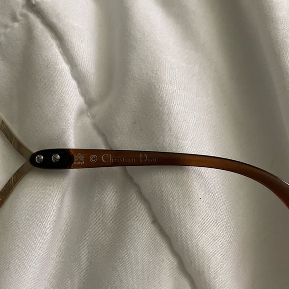 Vintage 1970s Christian Dior 2056 Translucent Eyeglasses - Picture 4 of 4